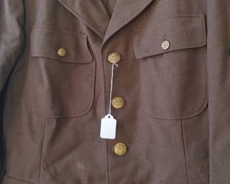 World War II officers coat