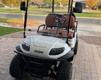 2022 Icon i40L Golfcart. Only 150 miles on it. In perfect condition.
Asking $9500