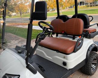 2022 Icon i40L Golfcart. Only 150 miles on it. In perfect condition. Asking $9500