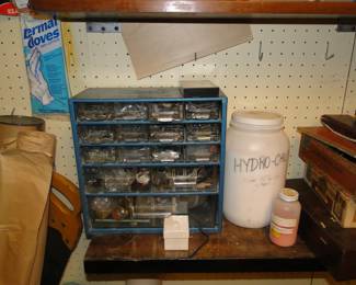 Space saving designs for all your small items, could be a nice system for small craft storage items as well
