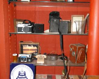 Camera's and phones, and other great collectibles