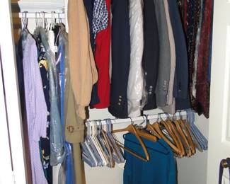 We also have, as always, free hangers, and some great pieces of clothing as well