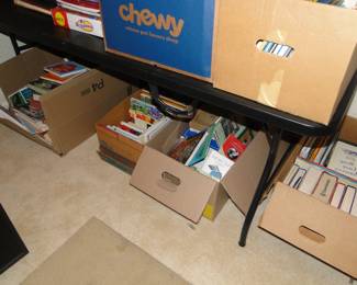 Even more boxes of books