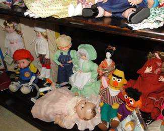 And even more dolls