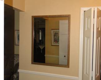 Simple, yet elegant framed mirror