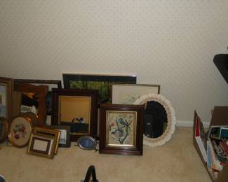 We have a nice selection of vintage prints and frames