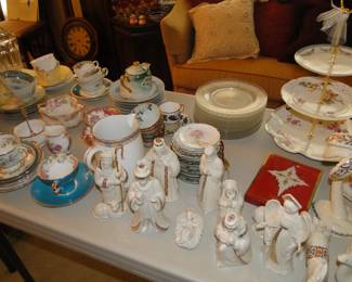 Tea cups and saucers