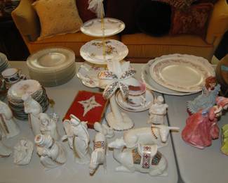A very nice, unique and rare Nativity set