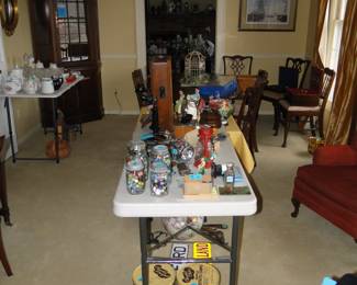 We have lots and lots of items for you to see, look up and down