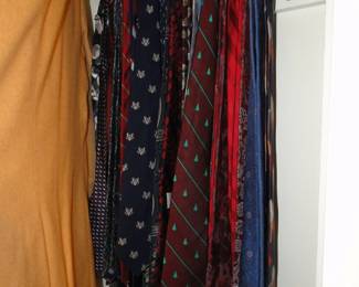 A very nice assortment of men's tie's, and only 2 for $1