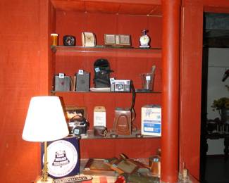 Lights, lower left. Camera, all three shelves. Action! See you Friday at 10:00 am