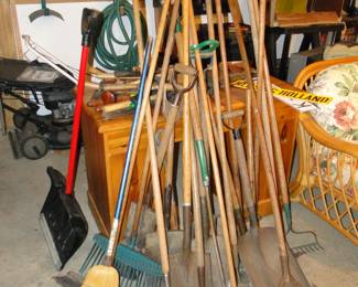 Rakes and shovels