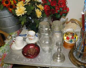 More teacups, and other great craft items for decorative purposes