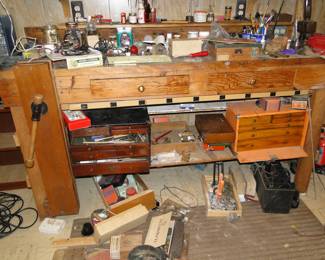 Great items all over the workshop area