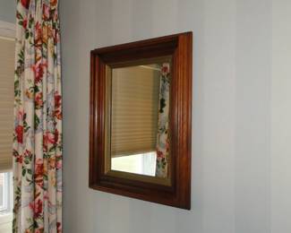 Wooden framed, of the square variety