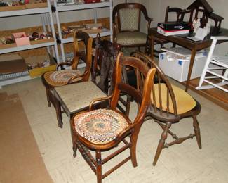 Chairs, chairs, and more chairs