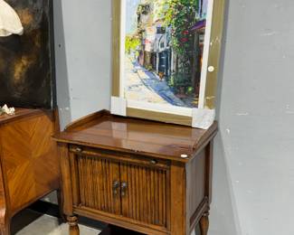 Side Cabinet and Artwork Orlando