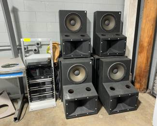 Sound System and Speakers Orlando Estate Auction