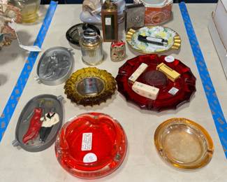 Vintage Ashtrays and Lighters Orlando Estate Auction