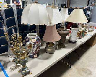 Vintage Lamps Orlando Estate Auction
