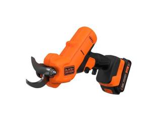 BLACK+DECKER 20V MAX* Cordless Pruner Kit, Power Pruning Shears, Battery and Charger Included (BCPR320C1) - Retail: $108.23