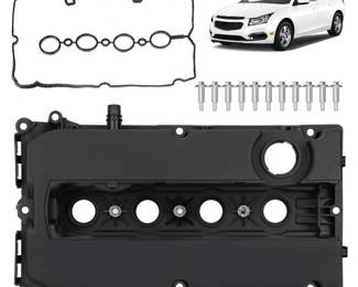 SEINECA Engine Valve Cover Camshaft Rocker Cover Compatible with Chevy Cruze Sonic Aveo, Pontiac G3 Saturn Astra 1.8L Replaces Part No.55564395 55558673