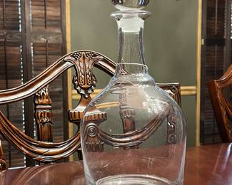 Ralph Lauren hand blown decanter 