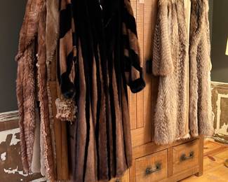 FABULOUS FURS (these furs have been kept at The Fur Center for the proper cold storage they deserve to protect against degradation)-large sizes