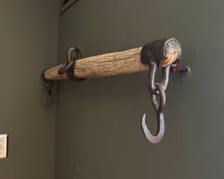 Wall mounted hooks