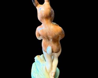 Back of Vintage Royal Doulton Baby Bunting Figurine
