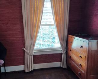 Beige Draperies $125