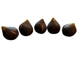 Five Italian Stone Dark Figs $95