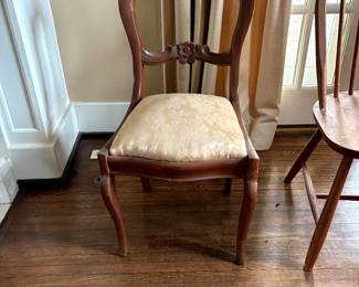 Wood Side Chair $175