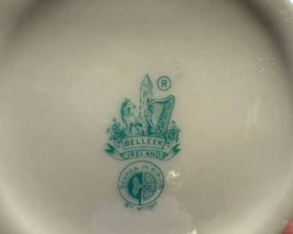 Bottom of Belleek Ireland Vase