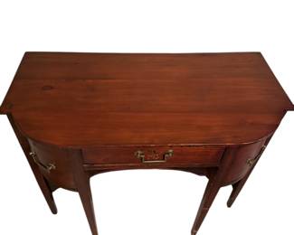Top View of Antique Buffet Sideboard