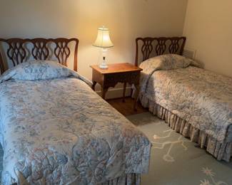 Antique Twin Beds $500