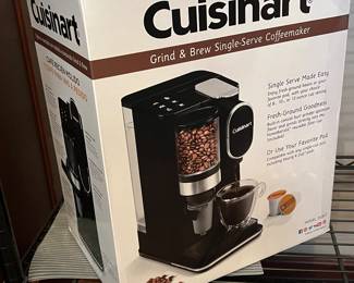 Cuisinart grind and brew coffee maker