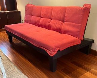 Futon straight out of the box. Never used.