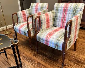 Pair of arm chairs