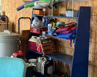 Outdoor items - cooler; pool noodles