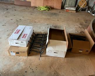 Fireplace log holder