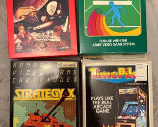Vintage Coleco video games and system
