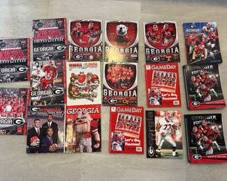 UGA programs and media guides