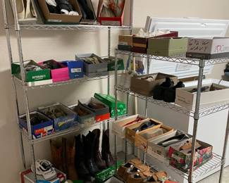 Shoes still in the boxes 6-7 & Guys 9 1/2-10                               4 pair of Frye s