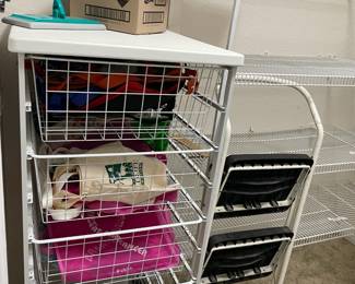  We have 3 metal Drawer  stands 