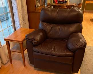 Recliner & end table