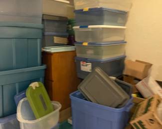 Lots of Storage bins for Sale