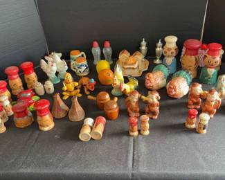Vintage Salt And Pepper Shaker Collection