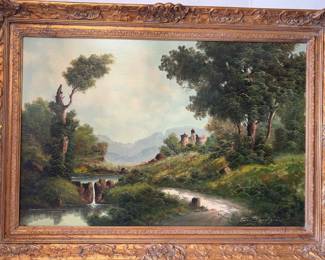 Bordignon Oil Painting Frame