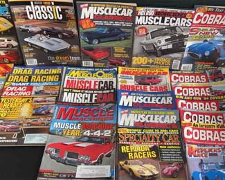 Cobra And Corvette Magazines And More